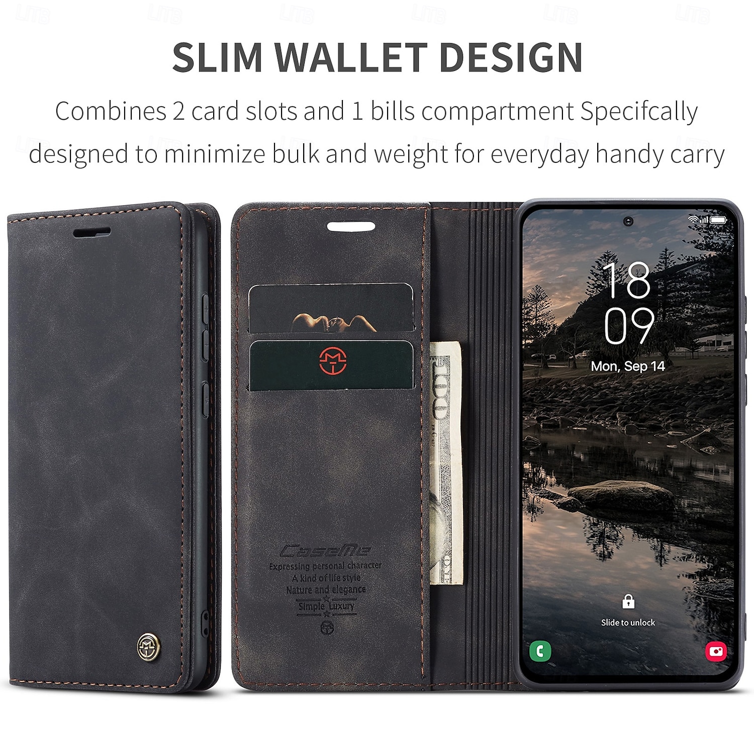 telefon fodral Till Samsung Galaxy S20 FE Fällock Stöd Stötsäker TPU PU läder 2025 - $12.99 –P6