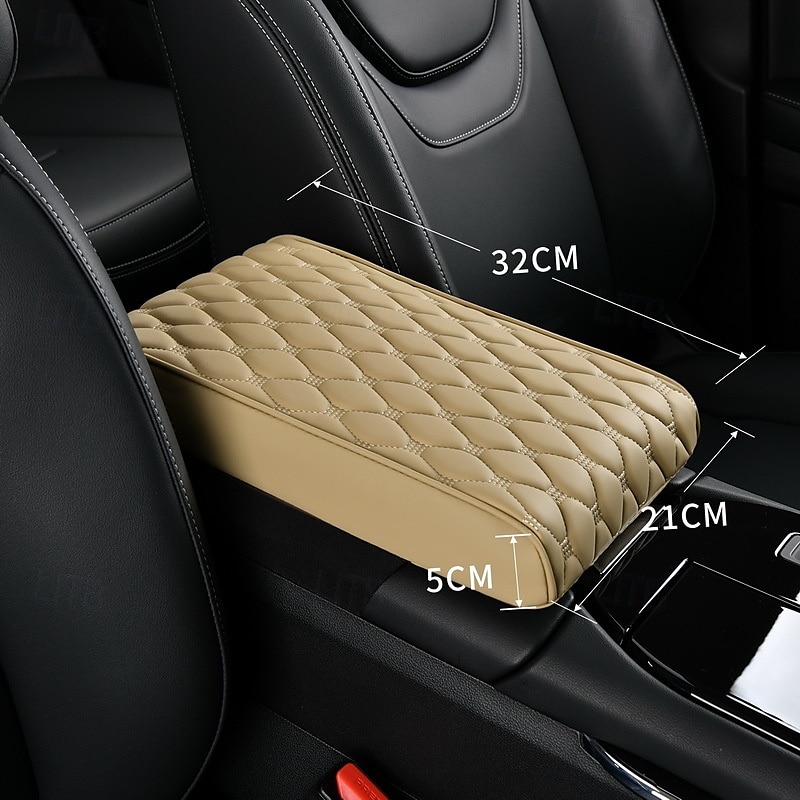 Bracciolo in memory foam per auto, cuscino per console centrale con tasca portaoggetti, porta telefono, scatola per fazzoletti, supporto per gomiti per il comfort di guida del 2025 a $10.99 –P9