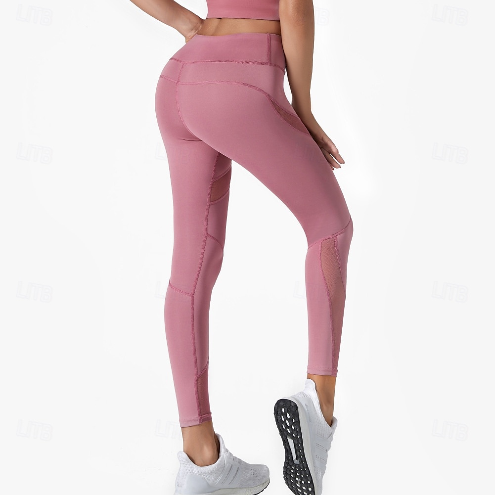 Per donna Leggings Collant Atletico Lunghezza al polpaccio Naturale Patchwork Patchwork Comodo Sollevamento glutei Controllo addominale Yoga Casual Quotidiano Nero Rosa Blu marino Blu Estate Primavera del 2025 a $14.99 –P7