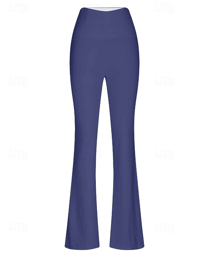 Per donna Gamba larga Pantaloni Eleganti Streetwear Casual Lunghezza intera Naturale Semplice Elastico in vita Confortevole Streetwear Ferie Abbigliamento quotidiano Magenta Grigio Nero Bianco Autunno del 2025 a $17.99 –P2