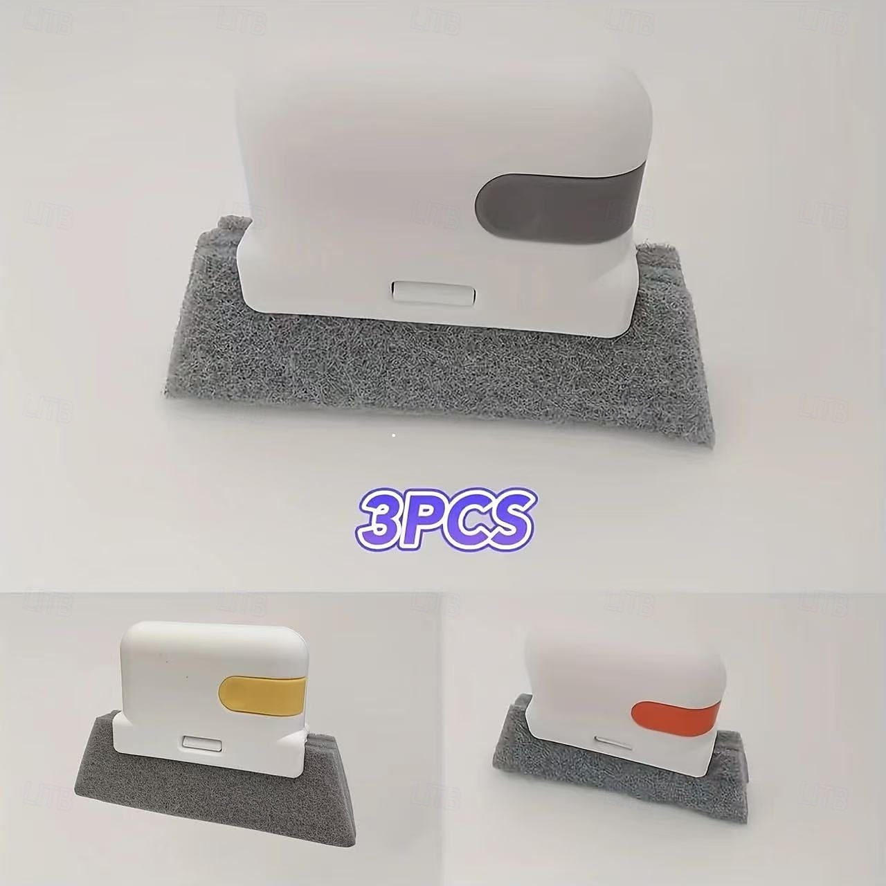 Set di 3 spazzole multiuso per la pulizia di porte e finestre, per rimuovere la polvere da piccole fessure, per casa, soggiorno, camera da letto, ideale per pulizie approfondite e per le forniture per del 2025 a $7.99 –P6