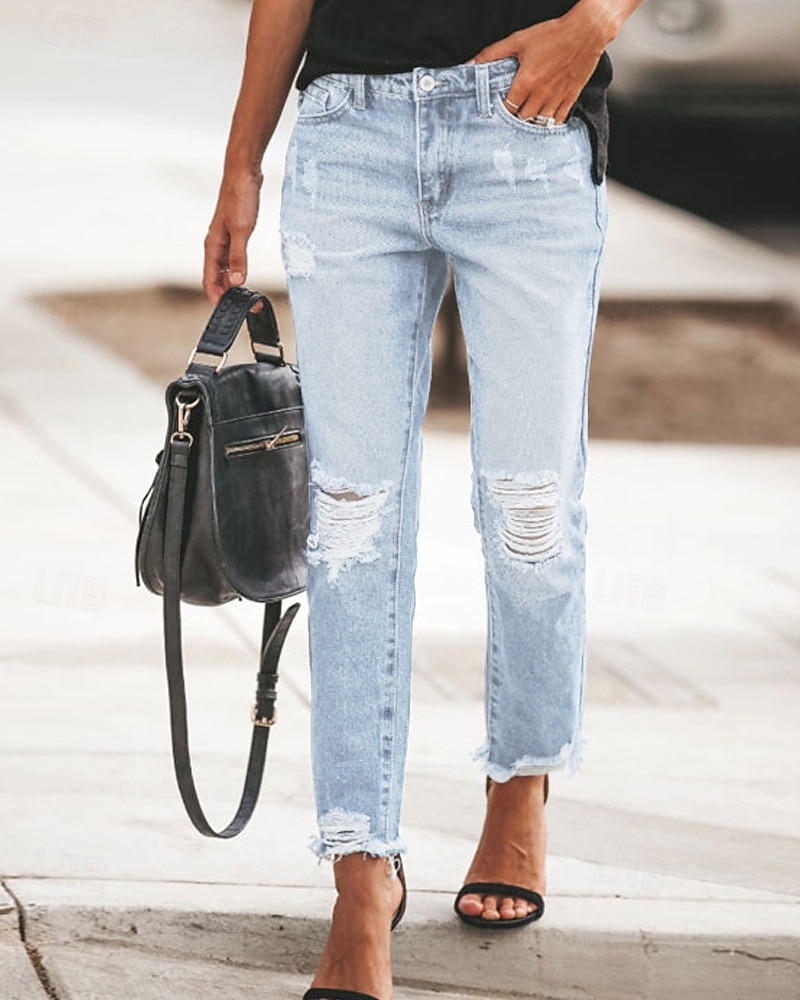 Női Nadrág Kényelmes leggings Egyenes Utcai sikk Alkalmi Teljes hossz Természetes Sima Zseb Izmos kellemes Vakáció Alkalmi Világos égszínkék Tengerészkék Fekete Ősz Normál 2026 - $26.99 –P10