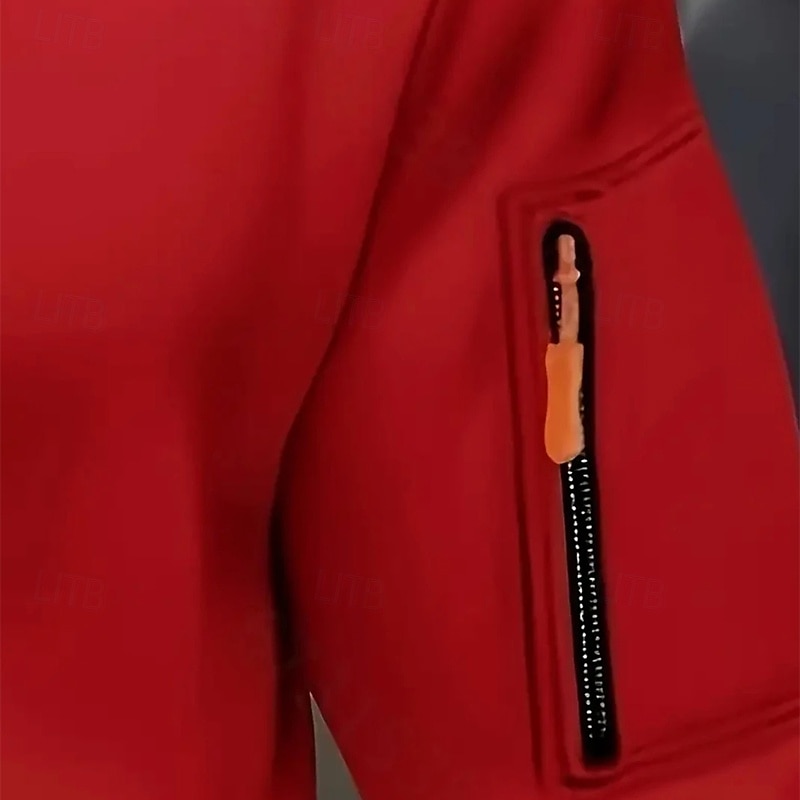 Bărbați Hanorac cu Glugă Hanorac cu fermoar Hanorac tactic Negru Verde Militar Roșu-aprins Albastru piscină Cămilă Capișon Simplu Buzunar Quarter Zip Sporturi & Exterior Casual Zilnic Șic Strad 2025 - $23.99 –P9
