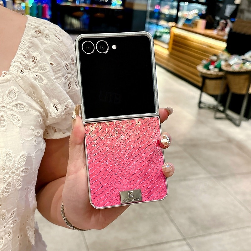 teléfono Funda Para Samsung galaxia Z Flip 7 Z Flip 6 Z Flip 5 Z Flip 4 Z Flip 3 Funda Trasera Antigolpes Gradiente de Color 2025 - $14.99 –P4