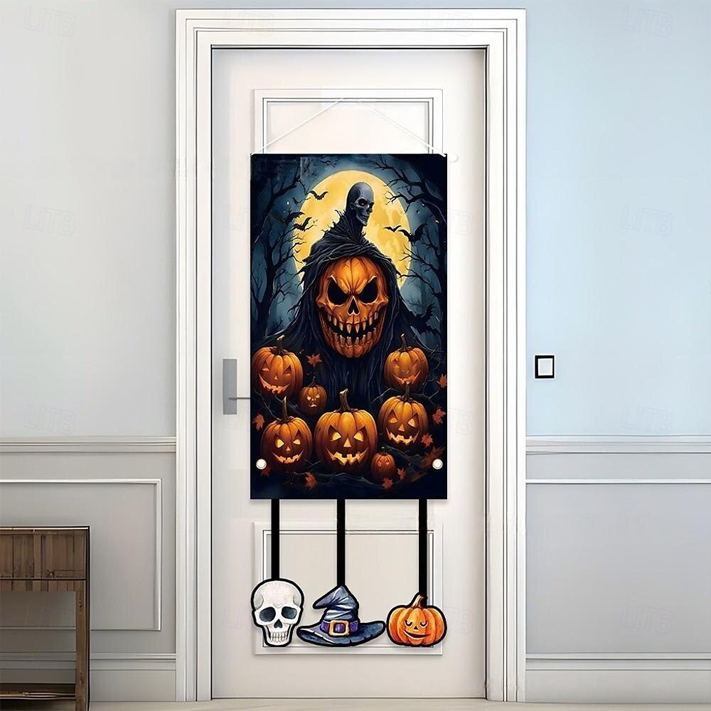 2025年 ハロウィンの旗 ゴースト柄の旗 - 屋外用のクリエイティブなホリデーガーデンフラッグ、ハロウィン用の小さなガーデンフラッグ  コレクション – $7.99 –P2