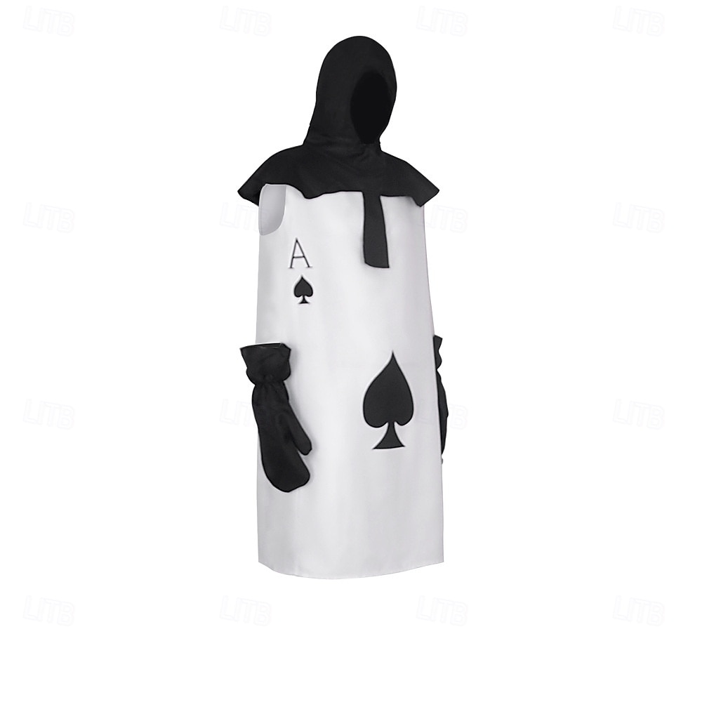 Alice in Wonderland Bajka Żołnierze kart do gry Kostium Cosplay Kostium Onesie Postacie z bajek Cosplay Kostiumy z filmów for Męskie Damskie Dla chłopców Dla dzieci Dla dorosłych Halloween Karnawa 2025 - $42.99 –P6