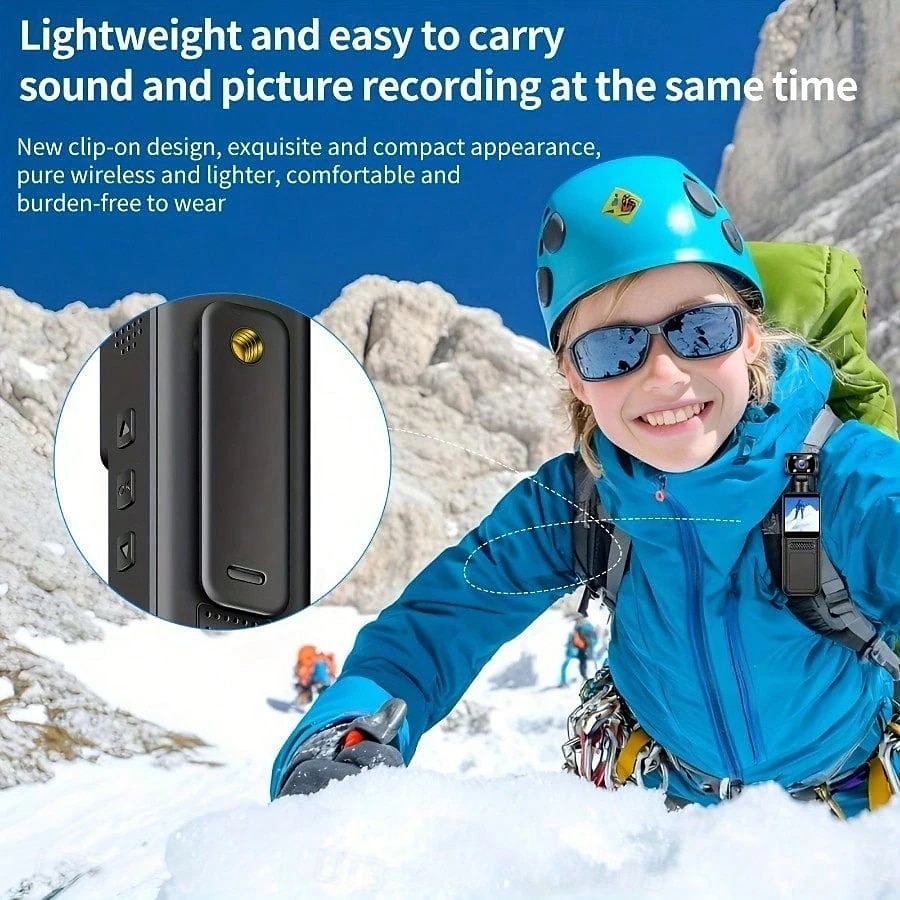 4K Ultra HD Swivel Lens Action Camera - Loop Recording & Night Vision Waterproof Anti-Shock Handheld Body Cam For Skiing Cycling Outdoor Adventures 2025 - $51.99 –P4