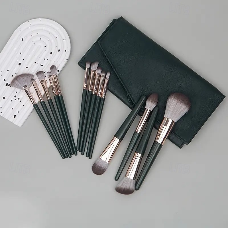 14PCS Makeup Brush Set, Professional Foundation Blending Eyeshadow Eyeliner Contour Face Brushes with Soft Synthetic Bristles and Wooden Handles for Beginners and Pros 2026 - $10.49 –P3