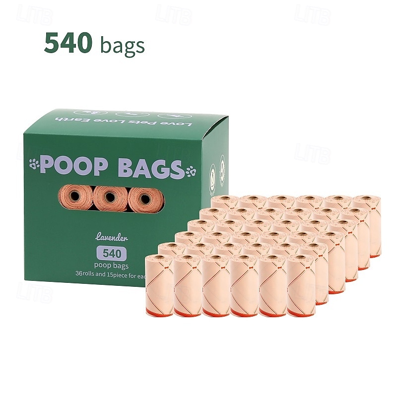 New Environmentally Friendly Recyclable Dog Poop Bag Portable Storage Bag With Hands-Free Clip Pet Waste Bag 36 Rolls 2025 - $50.99 –P12