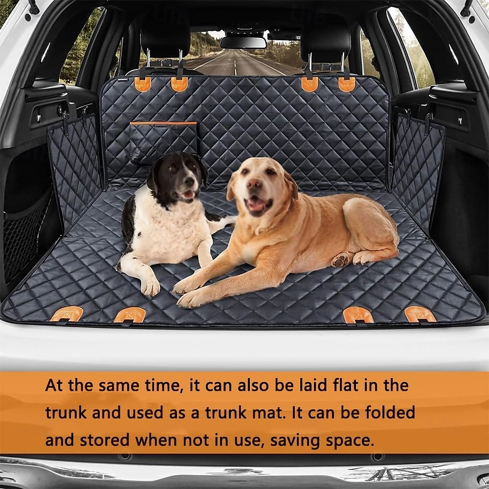 Pokrowiec na siedzenie dla psa do samochodu Toyota Tacoma, wodoodporny pokrowiec na tylne siedzenie, składany przedłużacz tylnego siedzenia, antypoślizgowy, podróżny 2026 - $84.99 –P8