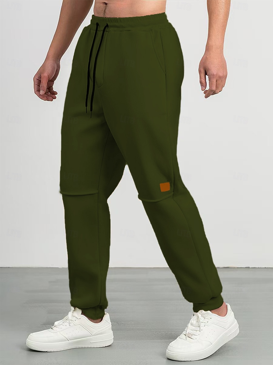 Men's Sweatpants Joggers Trousers Casual Pants Running Pants Drawstring Elastic Waist Plain Comfort Warm Full Length Daily Outdoor Gym Sports Fashion Blue Green Stretchy 2026 - $18.99 –P4