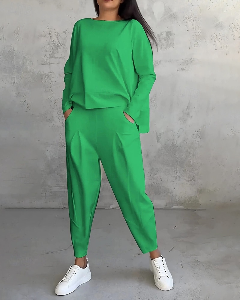 Damskie Dres Spodnie dresowe Bluza z kapturem Kieszeń Solidne kolory Zestawy odzież Wiosna Czarny Biały Siłownia Na zewnątrz Bieganie Odporność na wiatr Lekki Długi rękaw Sport Odzież sportowa 2025 - $31.99 –P5