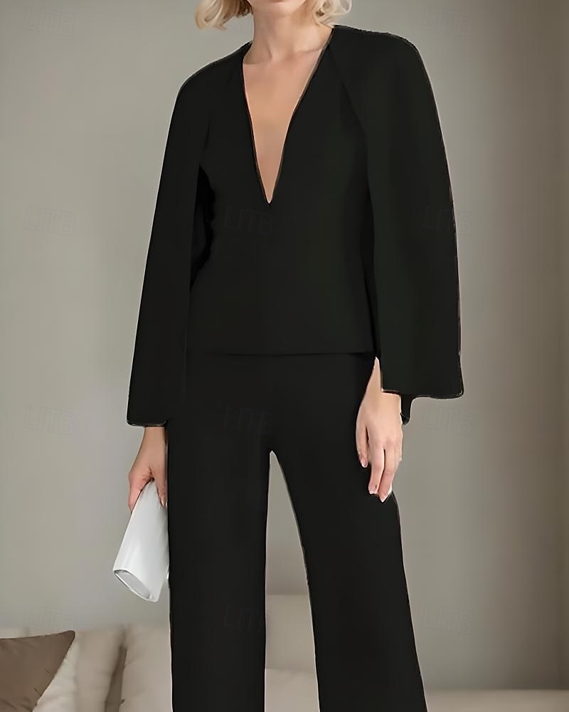 Dámský blazer sportovní sako strukturované sako elegantní svůdný krk pružný polyester pouze vršek 2025 - $104.99 –P5