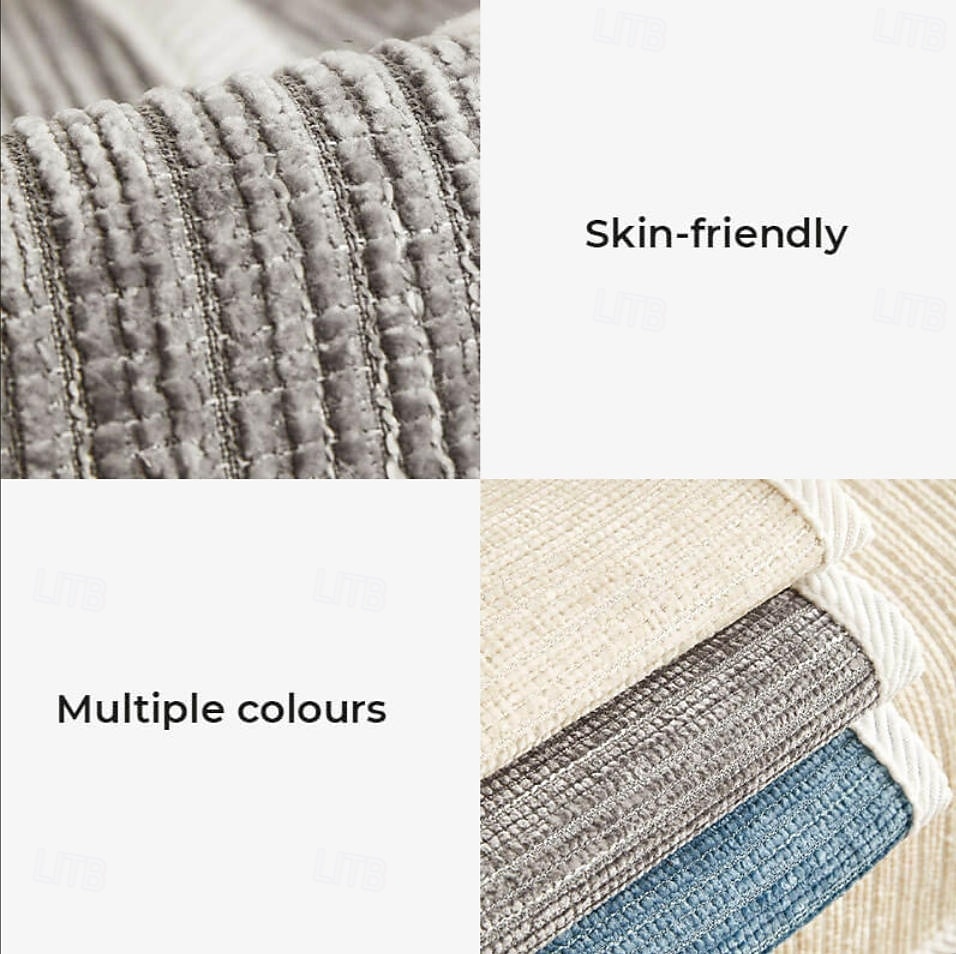 Waterproof Antimicrobial Simple Chenille Fabric Anti-scratch Couch Cover 2025 - $38.99 –P8