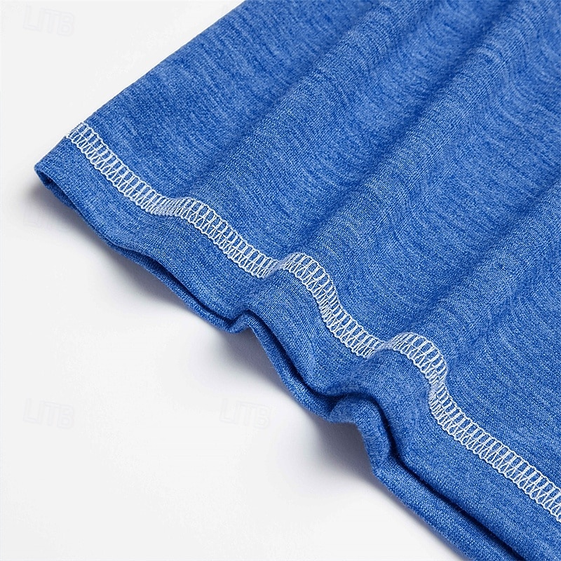 Per uomo Maglietta Maglia Henley Maniche Corte Semplice Moda Designer Essenziale Henley Vacanza Streetwear Uscire Estate Nero Blu Verde Maglietta Henley del 2026 a $10.49 –P9