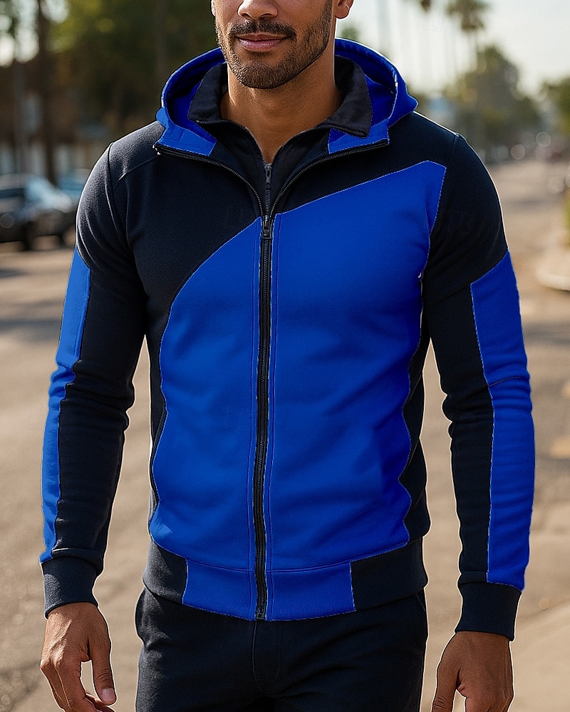 Hombre Chaqueta para correr Chaqueta para exteriores Chaqueta con capucha Bolsillo Con Capucha Manga Larga Camiseta Ropa Deportiva Impermeable Resistente al Viento Ligero Transpirable Entrenamiento 2025 - $16.49 –P5