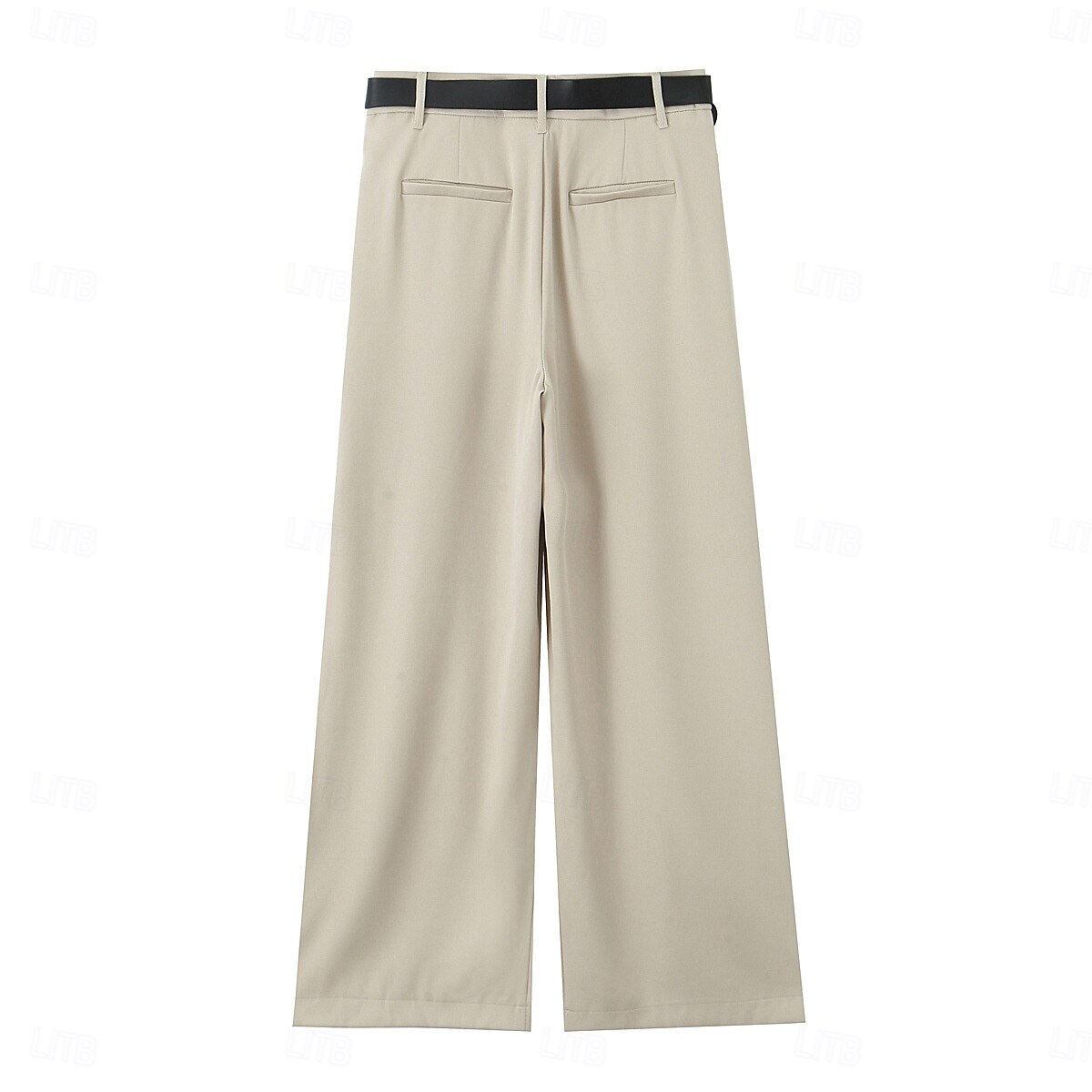 Per donna Gamba larga Chinos Casual Lunghezza intera Naturale Semplice Gamba larga Comodo Traspirabilità Casual Quotidiano Vinaccia Nero 1 # Nero Verde militare Primavera Autunno Vestibilità comoda del 2025 a $26.99 –P2