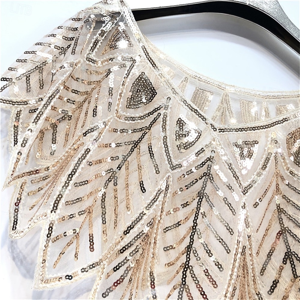 Women's Wrap Elegant Sun Protection Short Sleeve Lace Wedding Wraps With Crystals For Formal Summer 2025 - $25.99 –P10