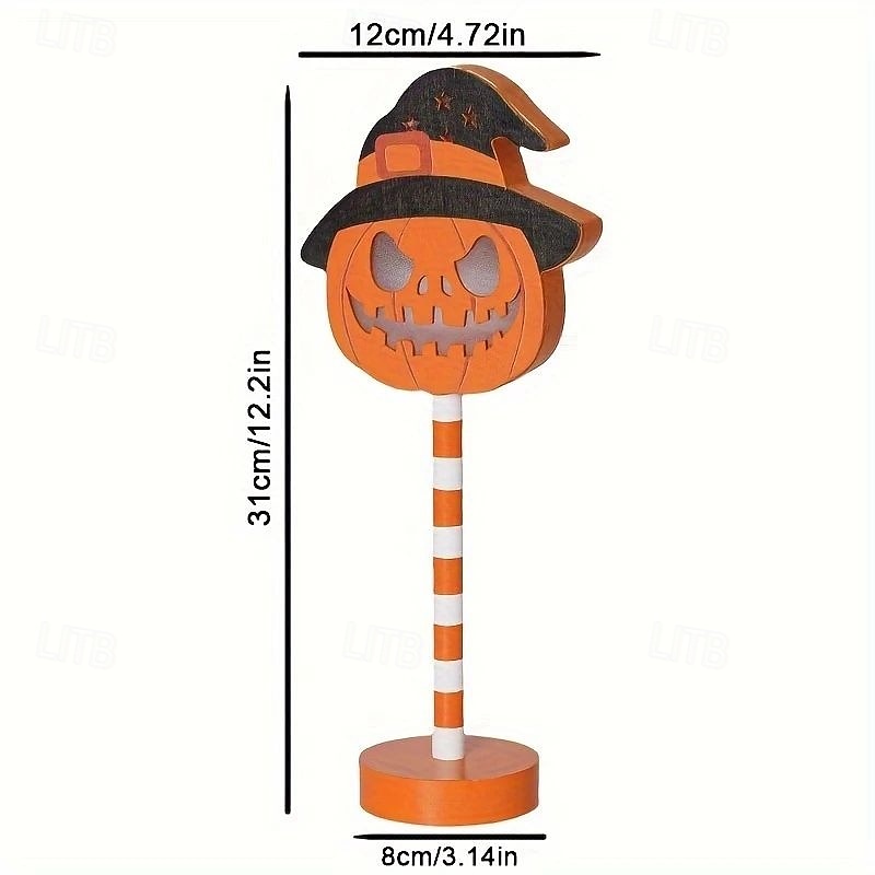 Lampada da notte di Halloween in legno, lampada a forma di zucca di Halloween, lampada fantasma alimentata a batteria, lampada a forma di pipistrello, lampada a forma di teschio, lampada decorativa del 2026 a $30.99 –P9