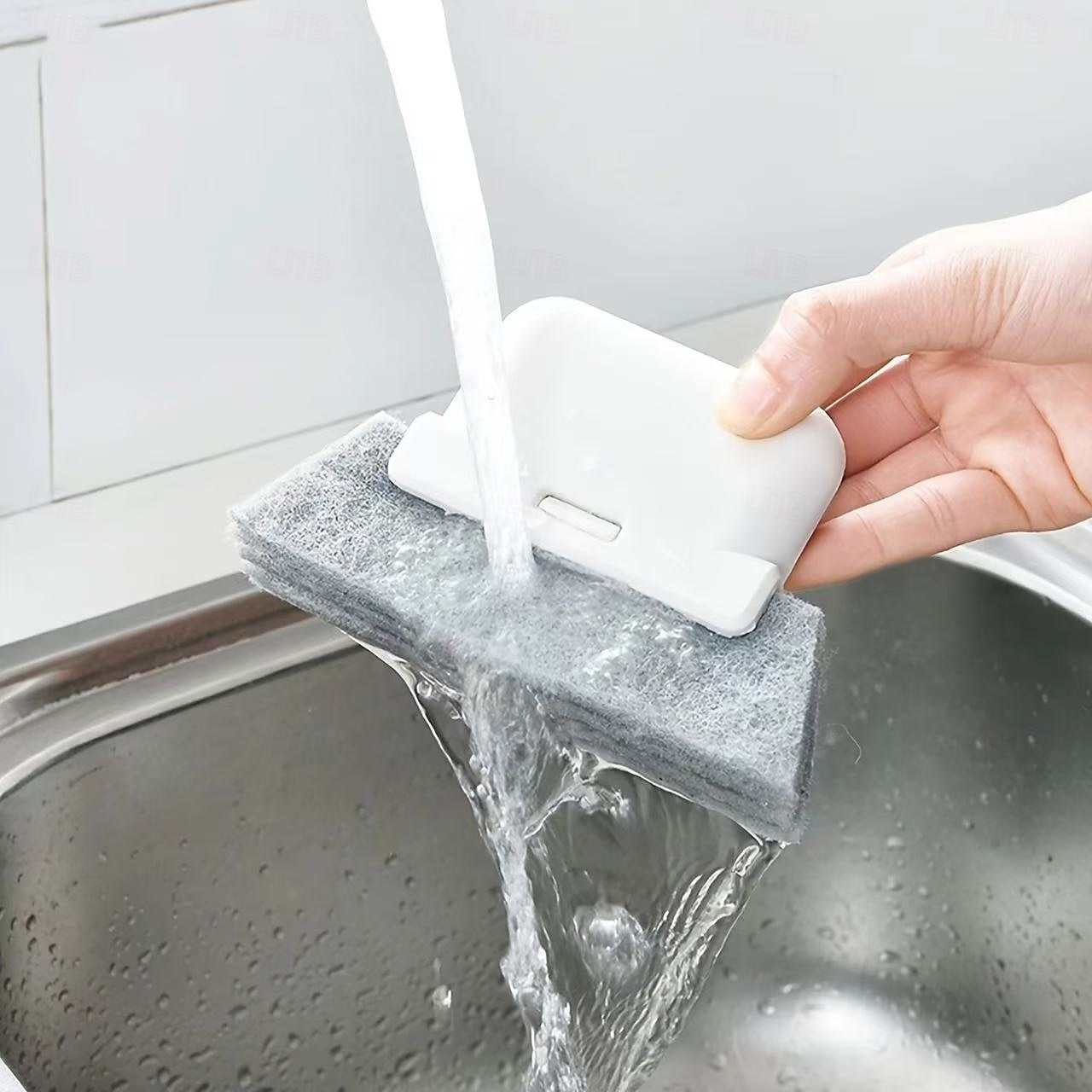 Set di 3 spazzole multiuso per la pulizia di porte e finestre, per rimuovere la polvere da piccole fessure, per casa, soggiorno, camera da letto, ideale per pulizie approfondite e per le forniture per del 2025 a $7.99 –P8