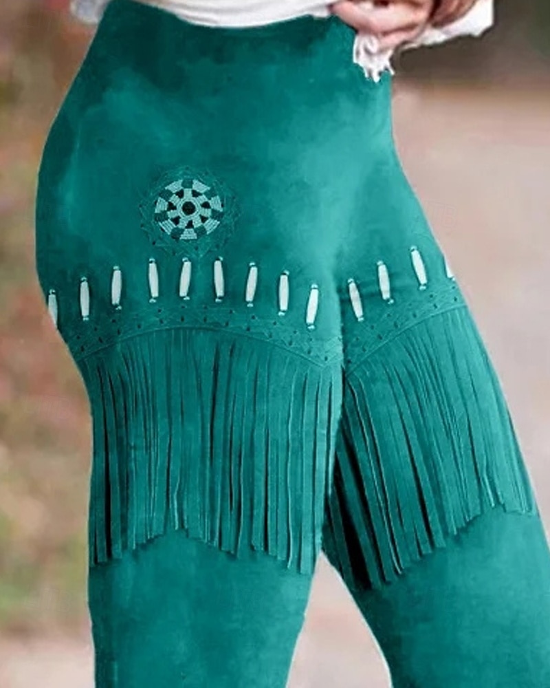 Per donna Pantaloni Leggings Leggings comodi Vintage Boho Lunghezza intera Vita Alta Stampe Grafiche Elastico in vita Stampato Traspirabilità Confortevole Elasticizzato Vacanza Streetwear del 2025 a $17.99 –P3