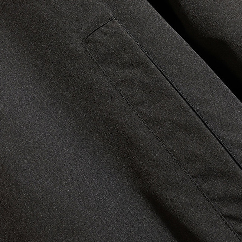 Herren Leichte Jacke Freizeitjacke Urlaub Täglich Atmungsaktiv Tasche Frühling Herbst Farbblock Mode Klassisch Stehkragen Regulär Aprikose Schwarz Gelb Grün Armeegrün Jacken 2025 - $35.99 –P9