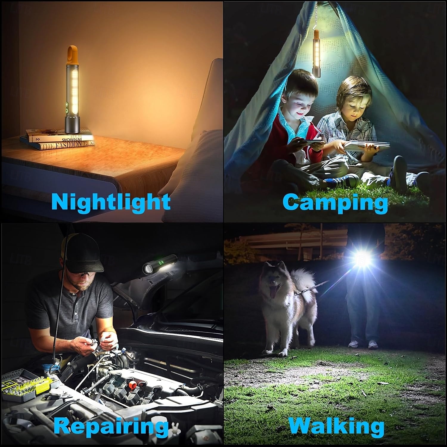 autodetaillamp oplaadbaar, lakcorrectie-inspectielamp met magnetische voet &haak, handzame led-werklamp voor autodetailing, kleurmatching &reparaties 2025 - $19.99 –P7