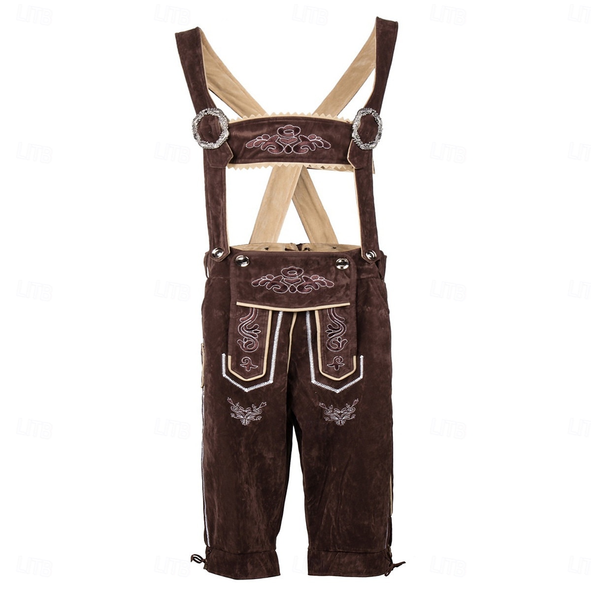 Oktoberfest Lederhosen bawarski Niemiecki Monachium Łąki Męskie Karnawał Impreza Festiwal Piwa Tkanina w stylu tradycyjnym 2026 - $83.99 –P1