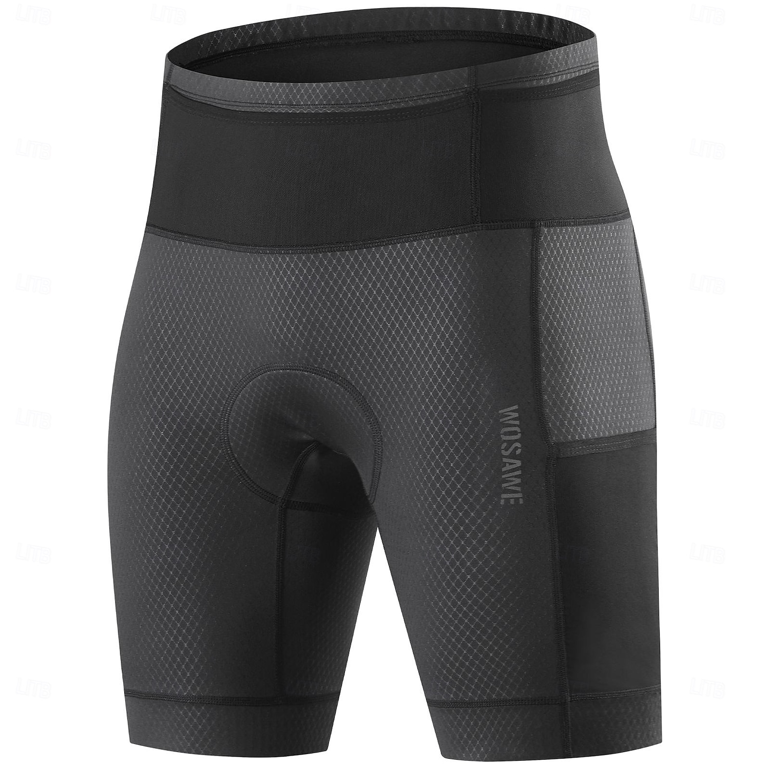 wosawe cykelbyxor med hög elasticitet, tät och andningsbar design, cykelbyxor med två sidfickor, cykelkläder bd161 2025 - $39.99 –P1