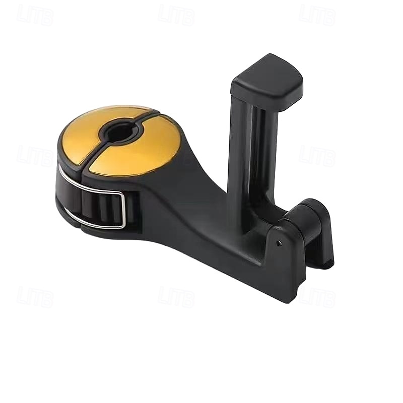 2 soportes para reposacabezas de coche, gancho multifunción para asiento trasero, organizador con bloqueo para teléfono, soporte para colgar bolsas, comestibles, bolsos, abrigos y accesorios. 2025 - $6.49 –P11