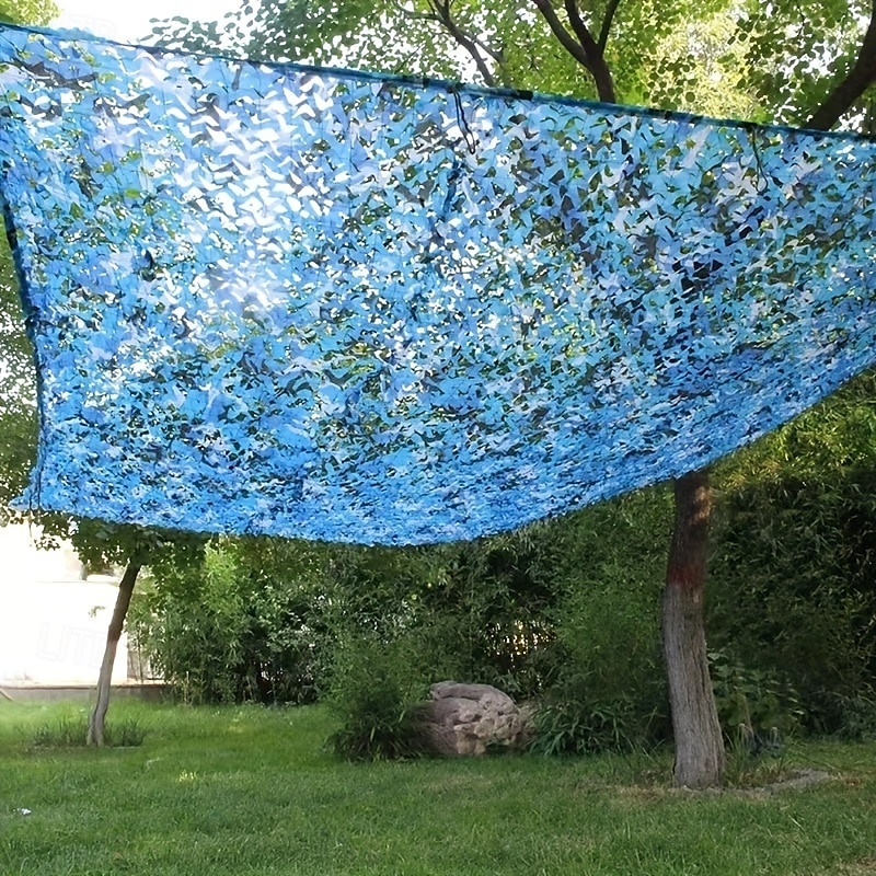 1pc Camouflage Netting Universal Fit Woven Oxford Cloth Greenery Green for Hillside Greening Sun Shade Christmas & Munich Beer Festival Decor 1pc 2025 - $15.49 –P8