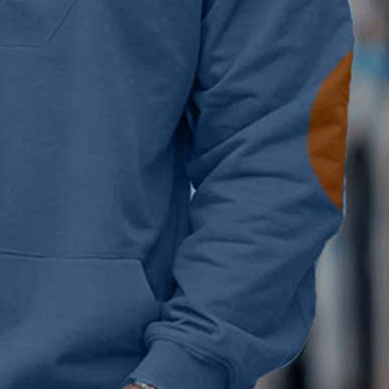 Per uomo Felpa con cappuccio e zip Felpa con cappuccio Felpa con zip Nero Verde militare Blu marino Grigio Con Cappuccio Semplice Con zip Tasca Frontale Zip a un quarto Tattico Sport & Outdoor Casuale del 2025 a $40.99 –P6