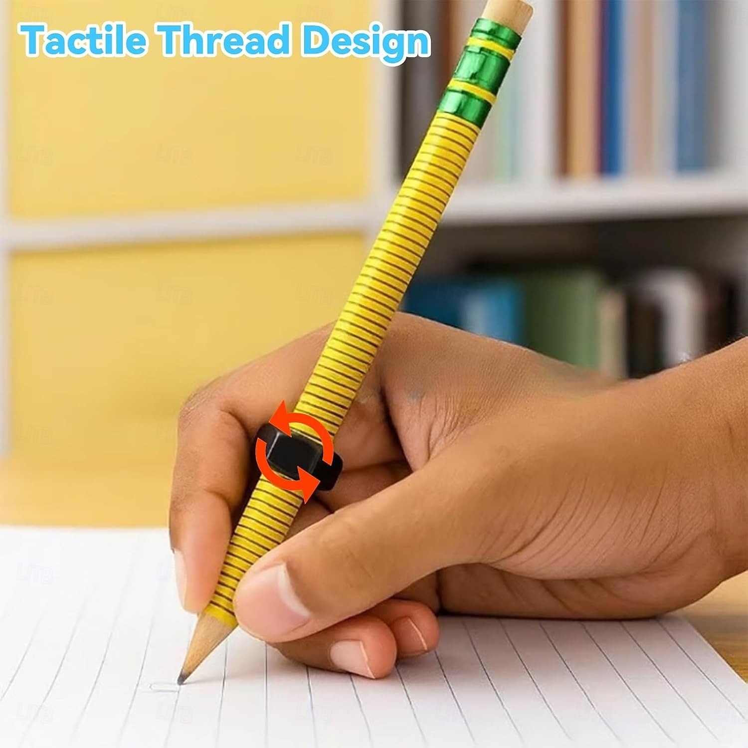 Stylo de décompression d'écrou, crayon fileté, crayon en bois fileté avec écrou rotatif, parfait pour l'école, le bureau, la maison, cadeau d'anniversaire de 2025 ? $9.49 –P6
