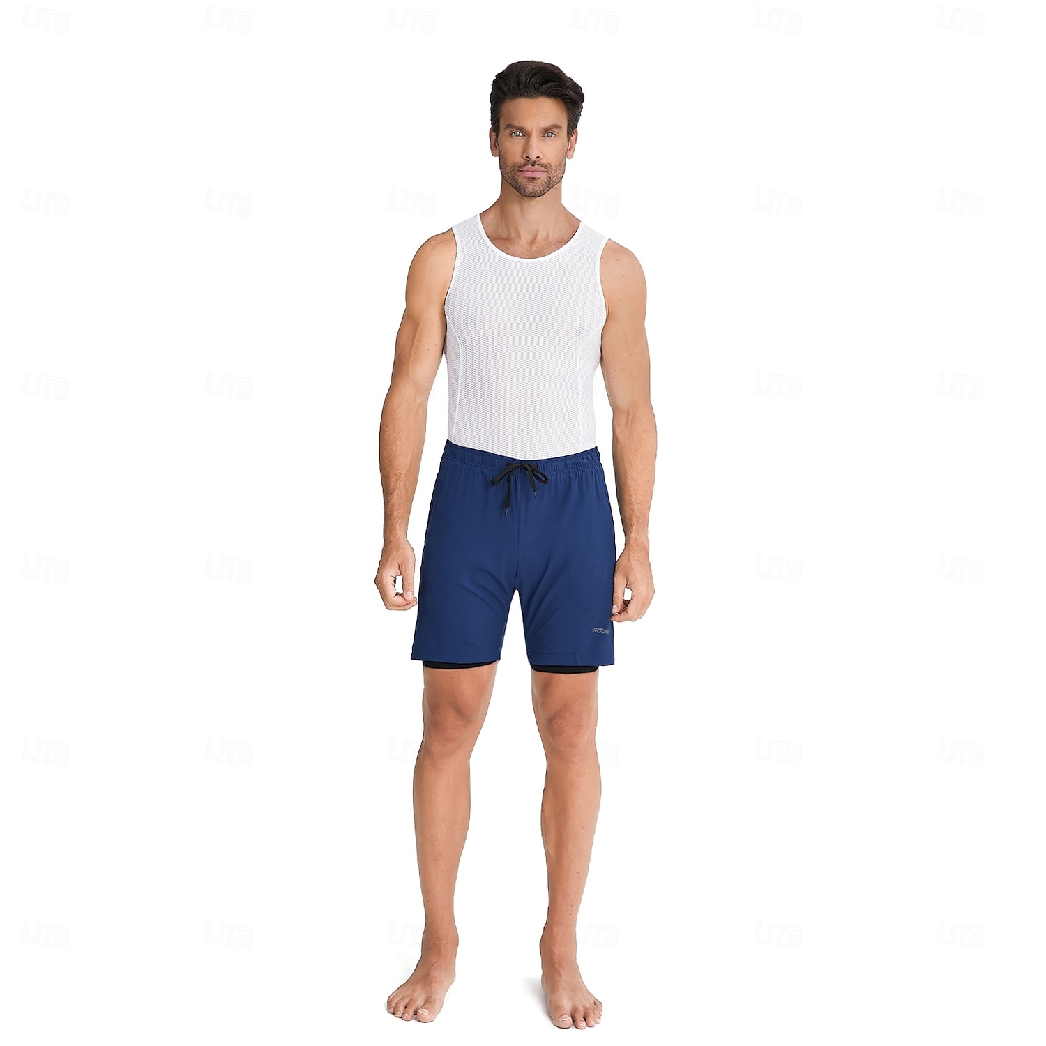 Arsuxeo Per uomo Tinta unica Pantaloni da ciclismo Pantaloncini MTB Pantaloncini da ciclismo Bicicletta Shorts larghi Pantaloncini imbottiti / Fondello Vestibilità aderente Mountain Bike MTB Ciclismo del 2026 a $40.99 –P17