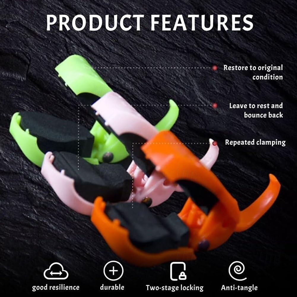 Lot de 2 supports de canne à pêche multifonctions, portables, pour la plage, avec sangle élastique pour un transport sécurisé et sans enchevêtrement de 2025 ? $9.49 –P12