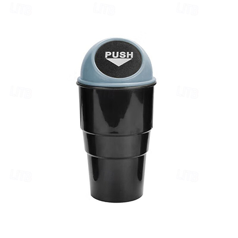 Mini cestino per rifiuti automatico con coperchio, portabicchieri impermeabile, contenitore per rifiuti da bracciolo, contenitore multifunzionale in plastica per l'interno del veicolo. del 2025 a $6.49 –P11