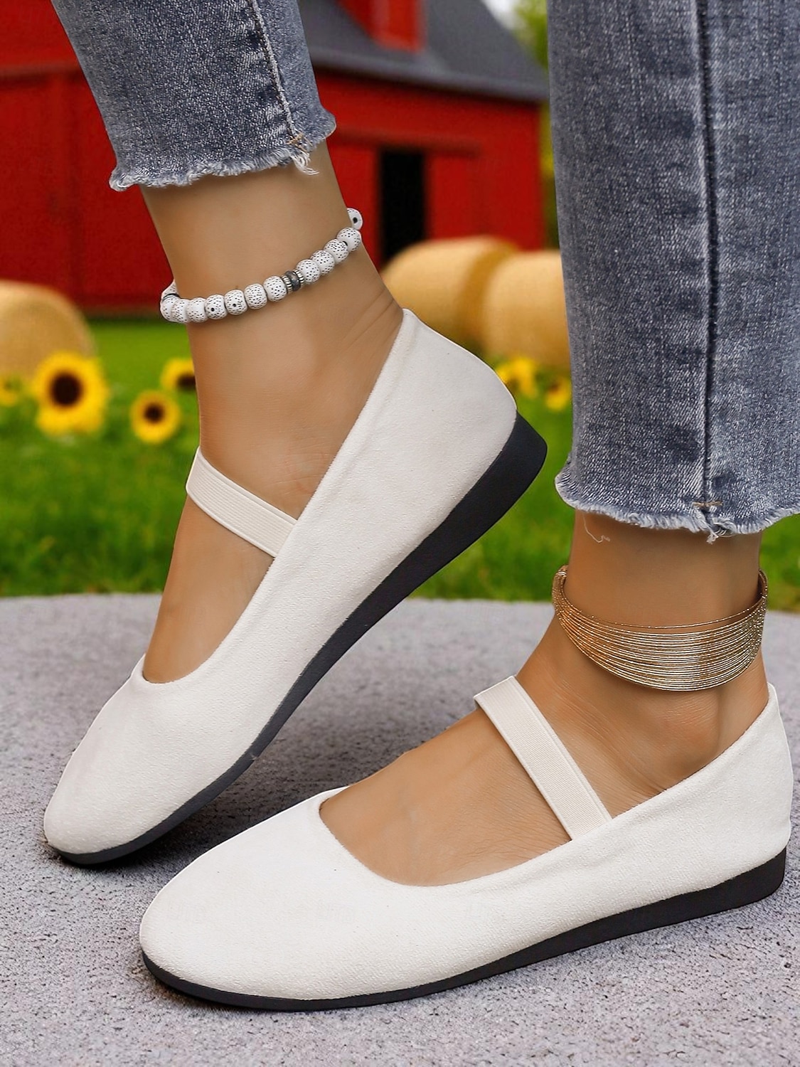 sapatilhas mary jane brancas femininas – sapatos casuais com tiras para passeios no jardim, piqueniques na fazenda e escapadelas de fim de semana de 2026 por $19.99 –P2