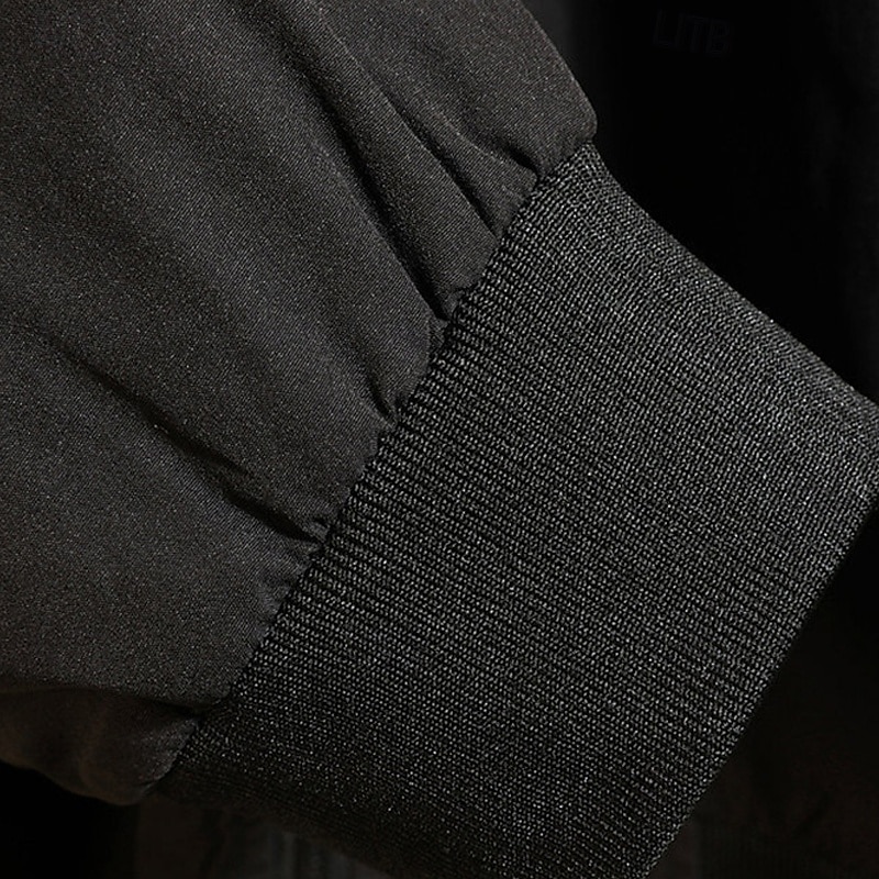 Herren Leichte Jacke Freizeitjacke Urlaub Täglich Atmungsaktiv Tasche Frühling Herbst Farbblock Mode Klassisch Stehkragen Regulär Aprikose Schwarz Gelb Grün Armeegrün Jacken 2025 - $35.99 –P11