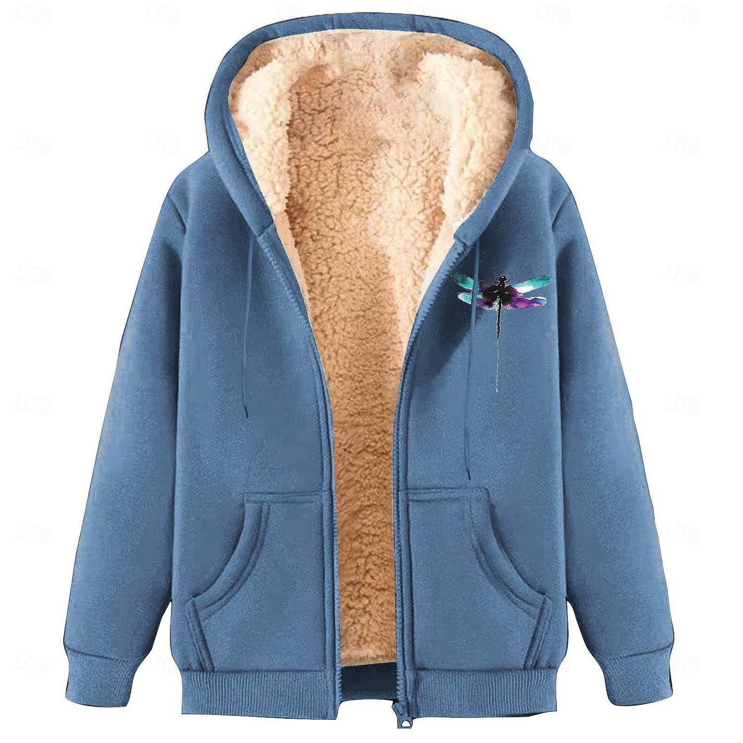Herr Huvtröja med dragkedja Fleece-jacka Huvtröja i fleece Aprikos Svart Vin Rubinrött Blå Huva Slät Grafiska tryck Dragkedja Ficka Sport & Utomhus Ledigt Dagligen Polyester Streetwear Ledigt Höst 2026 - $24.99 –P8