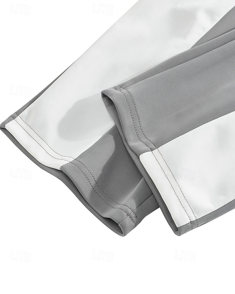 Homens Calças Esportivas Calças Calça de moletom de perna reta Bolsos Cintura elástica Com Cordão Bloco de cor Conforto Esportes Diário Moda Casual Preto Azul Micro-Elástica de 2025 por $18.99 –P6