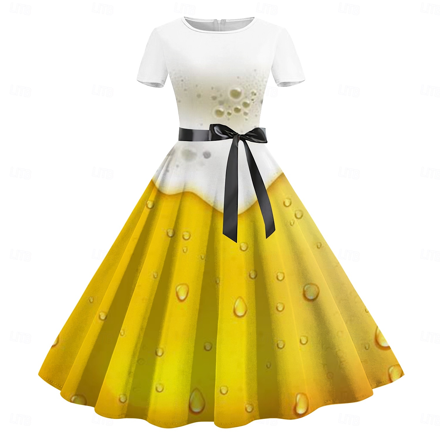 Платья баварский Мюнхен Немецкий Альпийский Графический для Жен. Взрослые 3D печать  для Карнавал Октоберфест Для вечеринок 2026 - $30.99 –P5