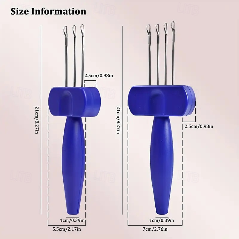 Set di utensili per uncinetto da 3/4, utensili per uncinetto, uncinetti per ricamo, utensili per uncinetto per cuciture o rifiniture di bordi. del 2025 a $15.99 –P8