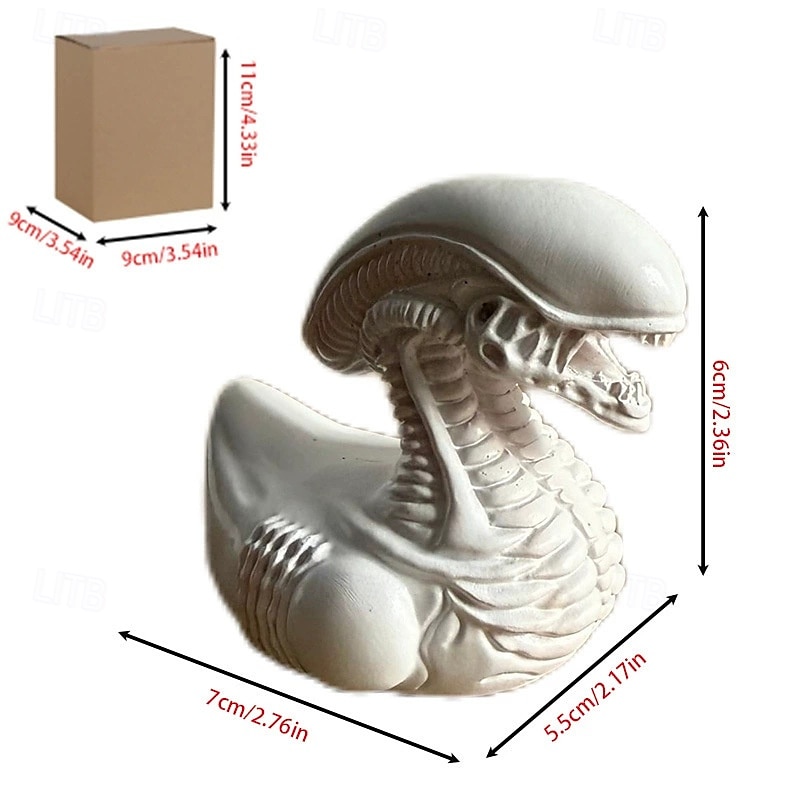 Special-Shaped Duck Ornament, Alien Duck Statue, Wicked Funny Resin Duck, Home Decoration Ornament, Car Ornament 2025 - $28.99 –P3