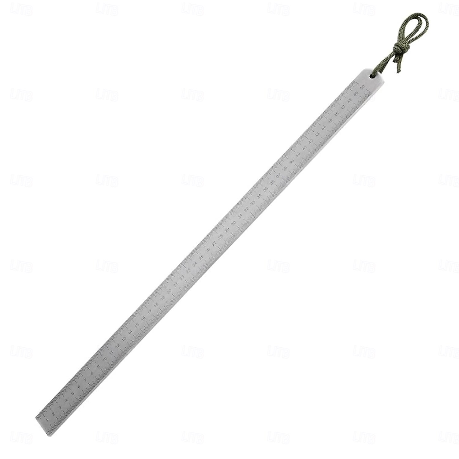 20 inch Heavy-Duty Dual-Scale Steel Ruler with Lanyard - Quenched Thickened Metal Straight Edge for Precision Drawing & Measurement 2025 - $12.99 –P10