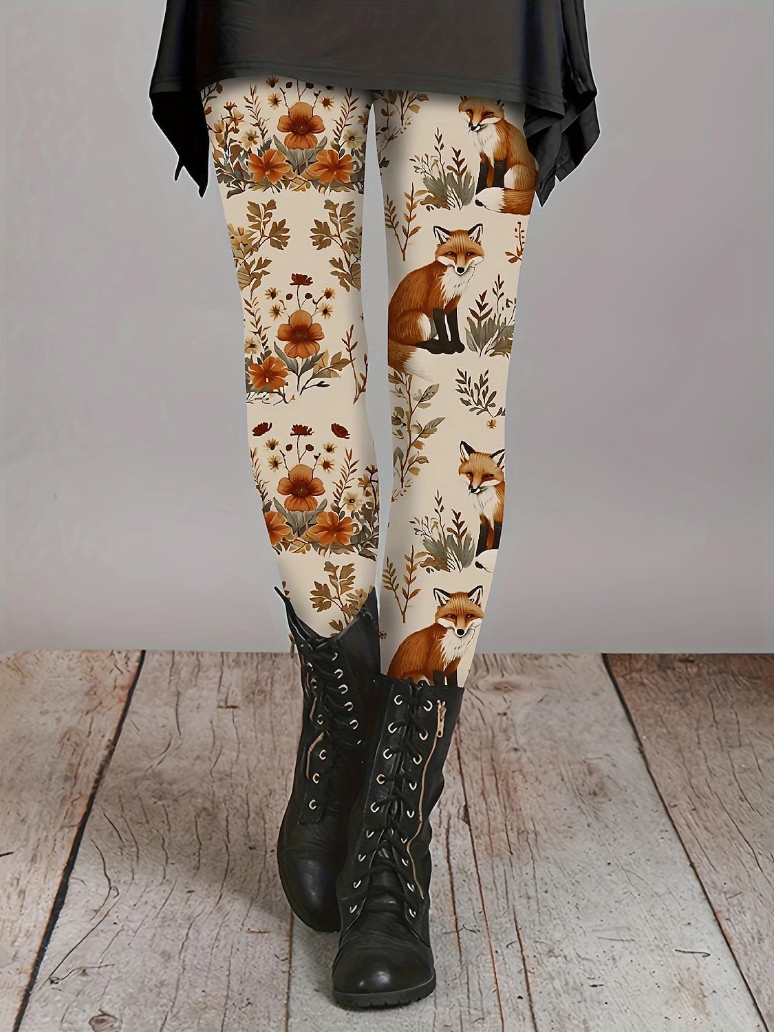 Femmes Leggings Vacances ancien Style Ethnique Longueur complète Taille haute Graphique Animal Impression 3D Séchage Rapide Respirabilité Doux Haute Élasticité Extérieur Maison Décontracté Brun fonc de 2025 ? $19.99 –P1