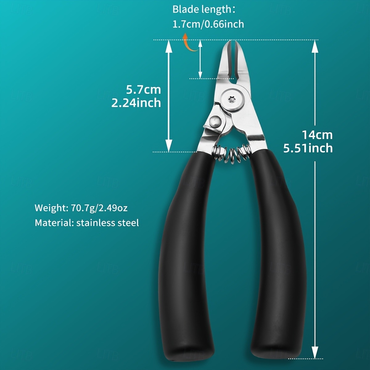 Tagliaunghie a becco d'aquila, lame curve affilate per unghie spesse, tagliaunghie di precisione per unghie incarnite, strumento professionale per la cura delle unghie e la cura delle pieghe ungueali. del 2025 a $7.49 –P6