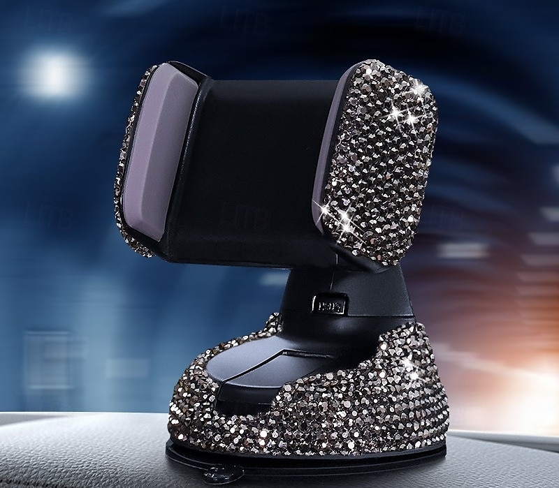 Support de téléphone réglable pour voiture, support de ventilation bling, ventouse multifonction, support rotatif pour tableau de bord, support de téléphone portable pour la navigation dans de 2025 ? $12.99 –P13