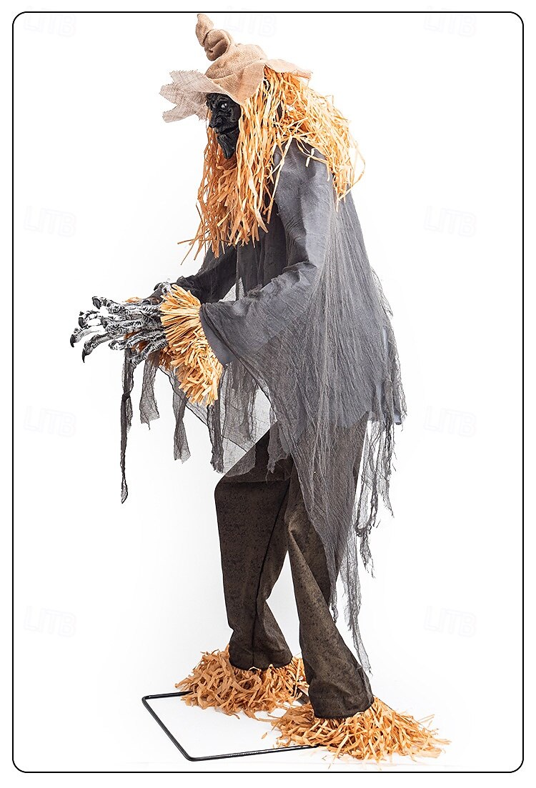 νέο στοιχειωμένο σπίτι για το Halloween διασυνοριακό μεγάλο υπαίθριο λούνα παρκ ηλεκτρική επαγωγή στολίδι διάβολος δέντρο σκιάχτρο ζόμπι 2025 - $974.99 –P8