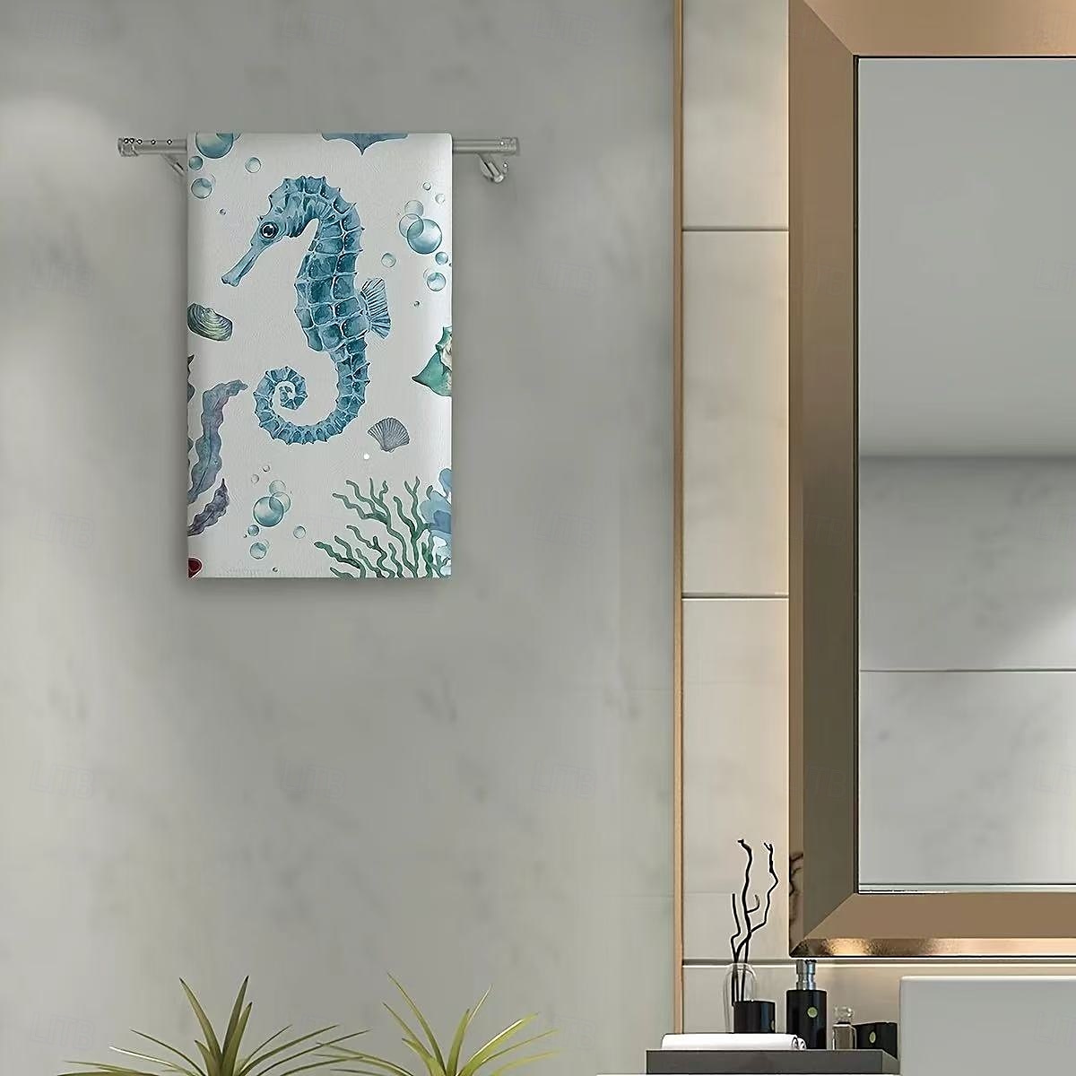 Ensemble de 6 torchons de cuisine en microfibre ultra doux et absorbants, motif tortue de mer et animaux marins, pour la cuisine, la pâtisserie et le nettoyage, torchons de cuisine décoratifs pour la de 2025 ? $22.99 –P7