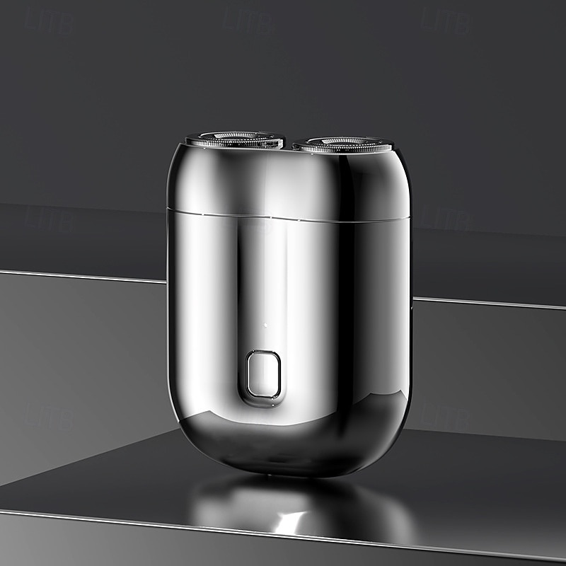 kapesní holicí strojek USB mini holicí strojky pro muže mini elektrický holicí strojek se dvěma hlavicemi ideální dárek pro muže, přítele, otce, cestovatele a podnikatele 2025 - $18.99 –P16